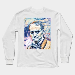 Charles Baudelaire Portrait | Charles Baudelaire Artwork 12 Long Sleeve T-Shirt